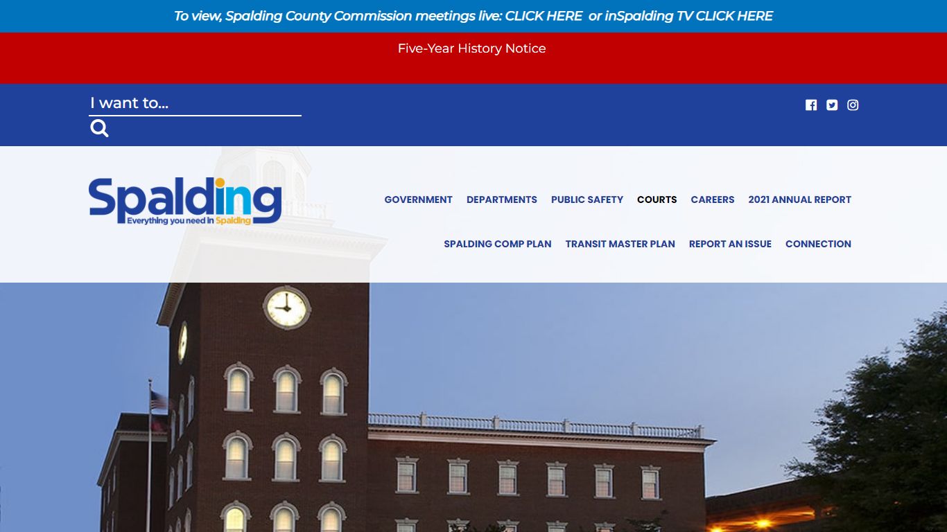 Clerk of Courts - Spalding County, GA